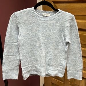 Light blue crew neck sweater